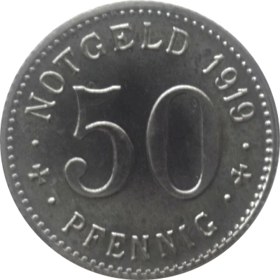 50 Pfennigs - Neheim back