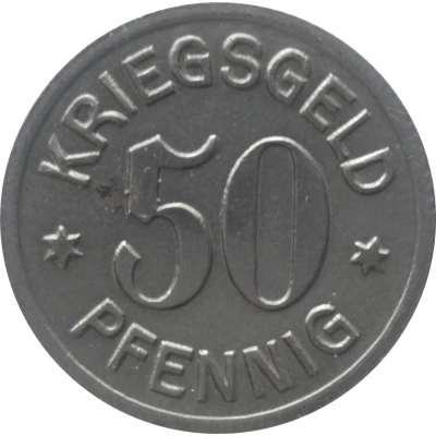 50 Pfennigs - Neheim back