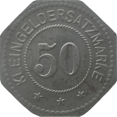 50 Pfennigs - Nordenham back