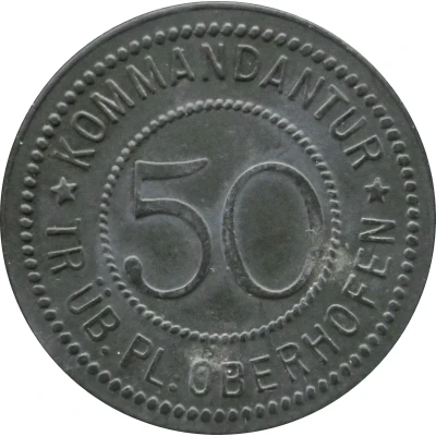 50 Pfennigs - Oberhofen (Kommandantur) ND front