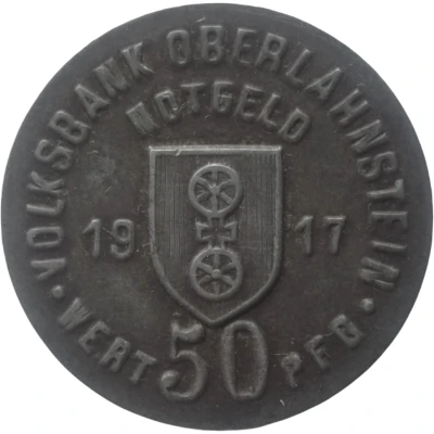 50 Pfennigs - Oberlahnstein front