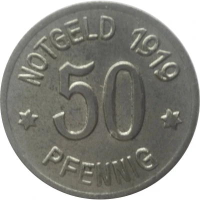 50 Pfennigs - Oberwesel back