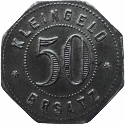 50 Pfennigs - Oehringen back