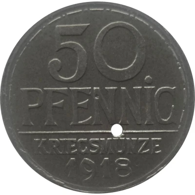 50 Pfennigs - Offenburg back