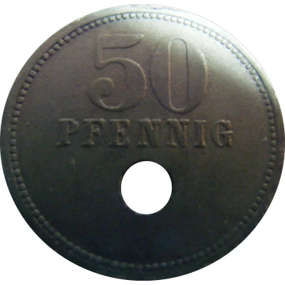 50 Pfennigs - Osterburg back