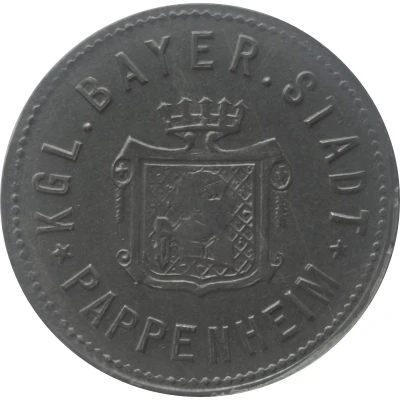 50 Pfennigs - Pappenheim ND front