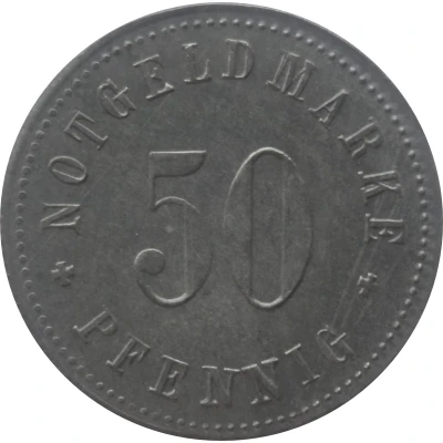 50 Pfennigs - Pappenheim ND back