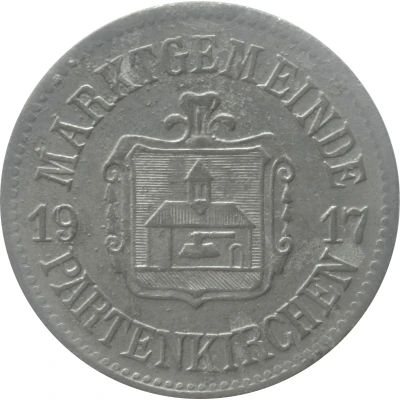 50 Pfennigs - Partenkirchen front