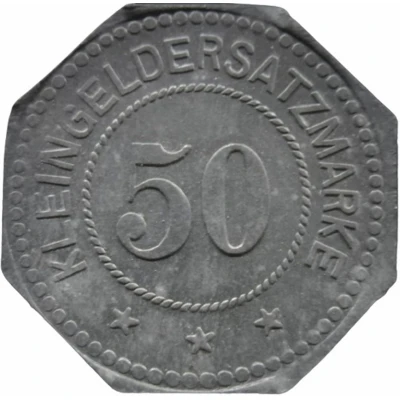 50 Pfennigs - Pinneberg back