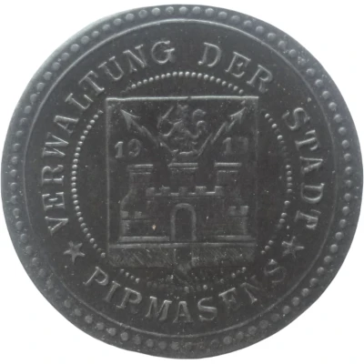 50 Pfennigs - Pirmasens front