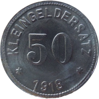 50 Pfennigs - Querfurt back