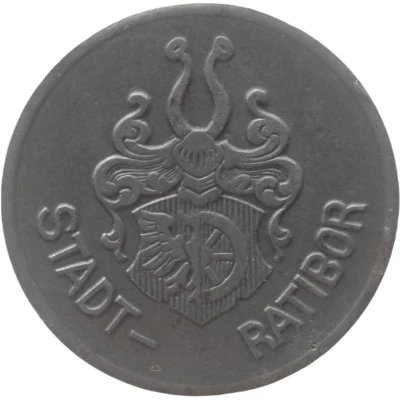 50 Pfennigs - Ratibor front