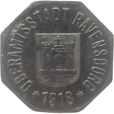 50 Pfennigs - Ravensburg front