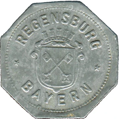 50 Pfennigs - Regensburg ND front