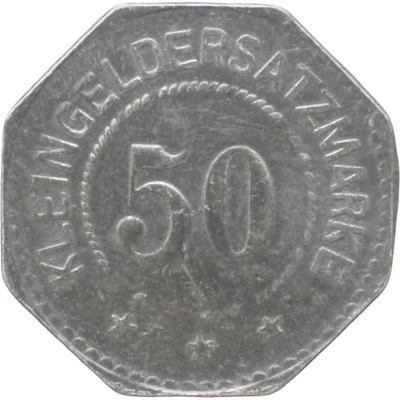 50 Pfennigs - Riesenburg back