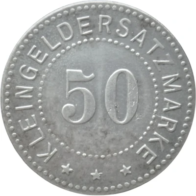 50 Pfennigs - Riesenburg back