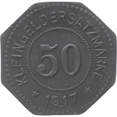 50 Pfennigs - Rosenheim back