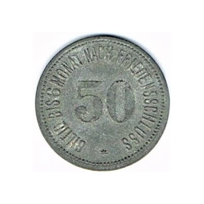 50 Pfennigs - Rottenburg o. d. Laaber back