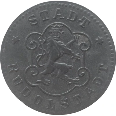 50 Pfennigs - Rudolstadt front