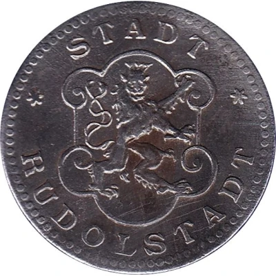 50 Pfennigs - Rudolstadt front