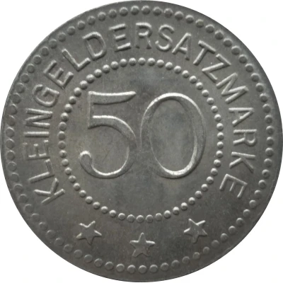 50 Pfennigs - Salzungen back