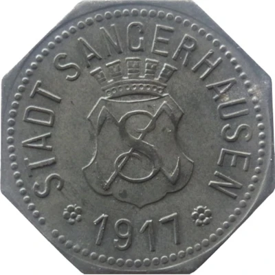 50 Pfennigs - Sangerhausen front