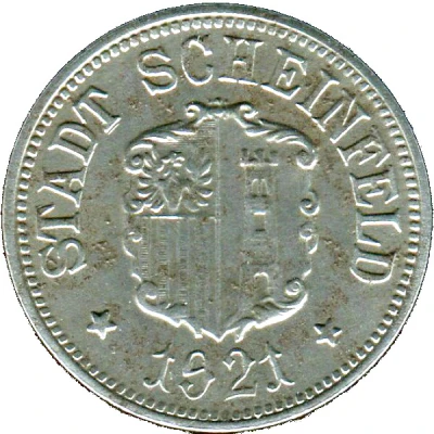 50 Pfennigs - Scheinfeld front