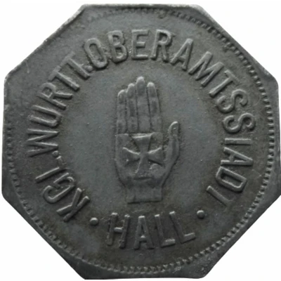 50 Pfennigs - Schwäbisch Hall ND front