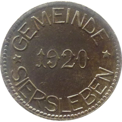 50 Pfennigs - Siersleben front