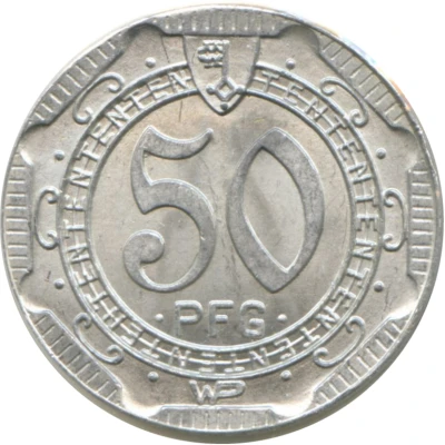 50 Pfennigs - Soest back