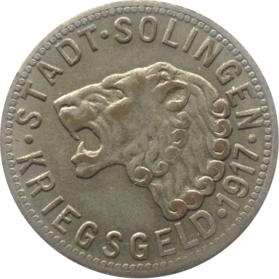 50 Pfennigs - Solingen front