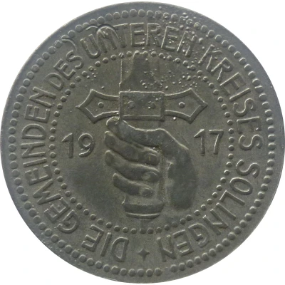 50 Pfennigs - Solingen front