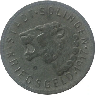 50 Pfennigs - Solingen front