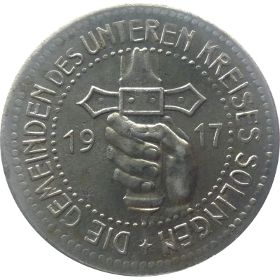 50 Pfennigs - Solingen front