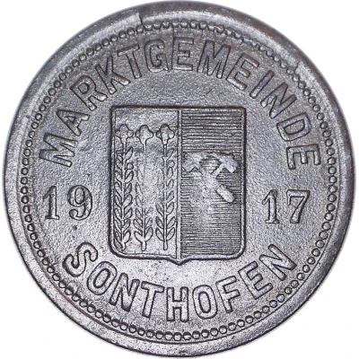 50 Pfennigs - Sonthofen front