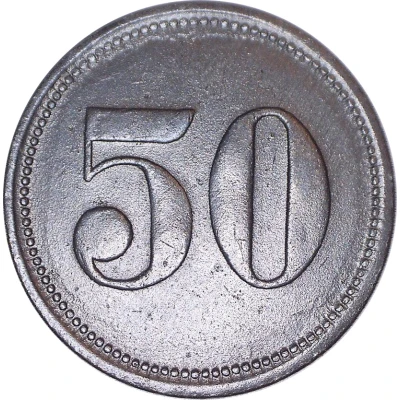 50 Pfennigs - Sonthofen back