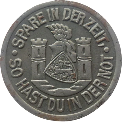 50 Pfennigs - Spremberg back