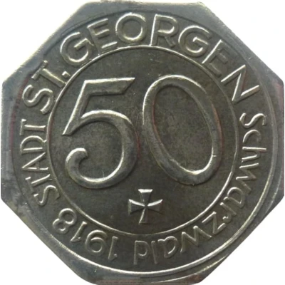 50 Pfennigs - St. Georgen im Schwarzwald front