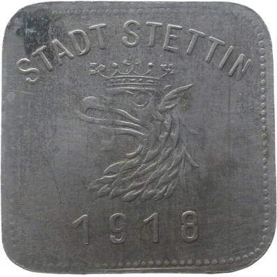 50 Pfennigs - Stettin front