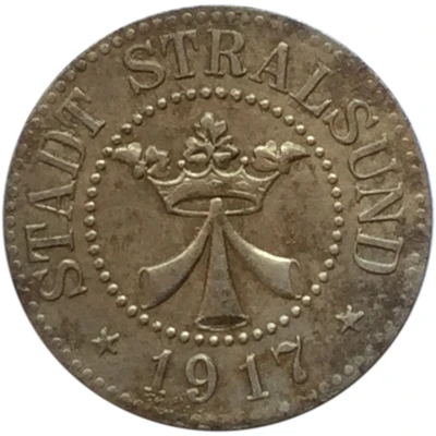 50 Pfennigs - Stralsund front