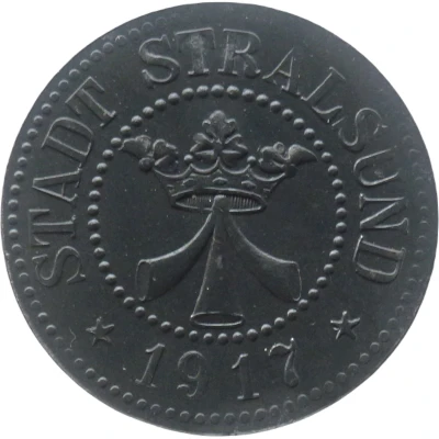 50 Pfennigs - Stralsund front