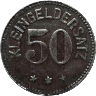 50 Pfennigs - Tailfingen ND back