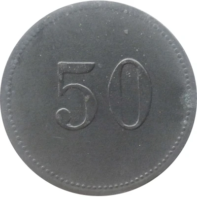 50 Pfennigs - Tangermünde back