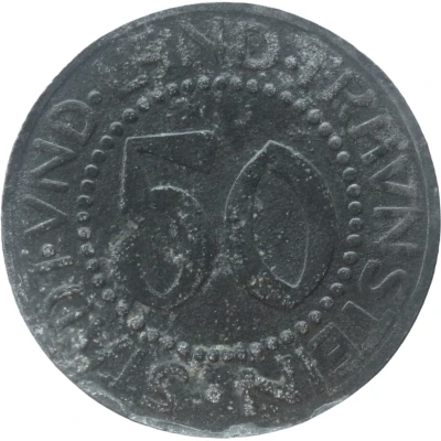 50 Pfennigs - Traunstein front