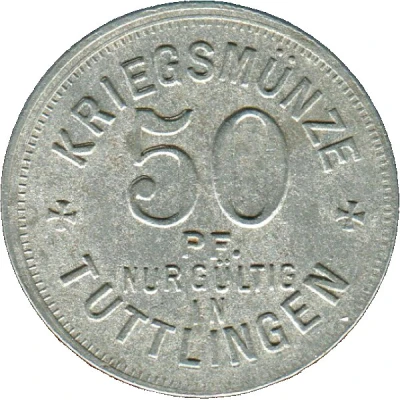 50 Pfennigs - Tuttlingen back