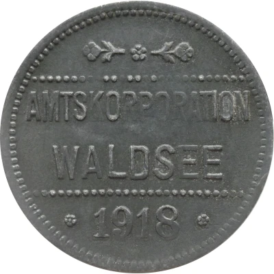 50 Pfennigs - Waldsee front