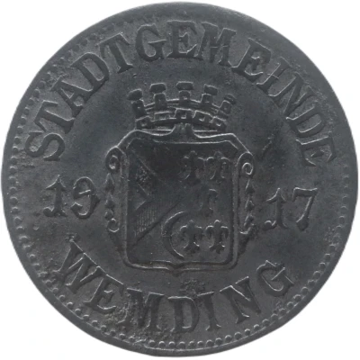 50 Pfennigs - Wemding front