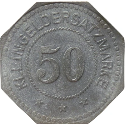 50 Pfennigs - Wittenberg back