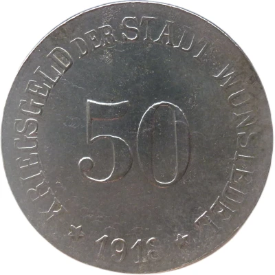 50 Pfennigs - Wunsiedel front