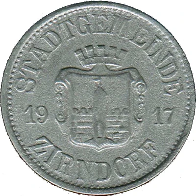 50 Pfennigs - Zirndorf front